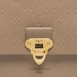 Pre Owned Louis Vuitton Vavin PM Dune Monogram Empreinte Leather Shoulder Bag