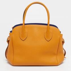 Pre Owned Louis Vuitton Milla PM Safran Leather Satchel