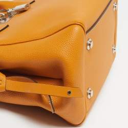 Pre Owned Louis Vuitton Milla PM Safran Leather Satchel