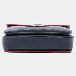 مملوكة مسبقًا حقيبة لوي فيتون بوتشيت ميتيس إمبراينت زرقاء مونوجرام