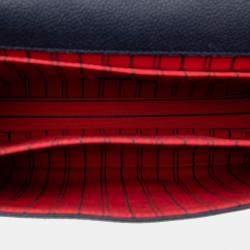 مملوكة مسبقًا حقيبة لوي فيتون بوتشيت ميتيس إمبراينت زرقاء مونوجرام