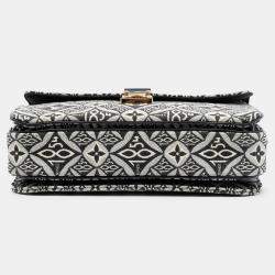 Pre Owned حقيبة لوي فيتون بوشيت ميتيس جاكار مونوجرام أسود منذ 1854