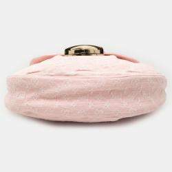 مملوكة مسبقًا غروب لويس فويتون دينيم وردي بنقش المونوجرام