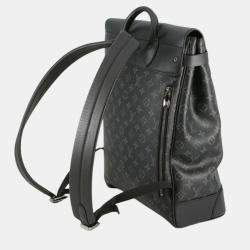 Pre Owned حقيبة ستيمر لوي فيتون مونوغرام إكليبس سوداء