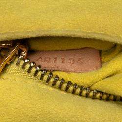 Pre Owned حقيبة لوي فيتون إيدن مونوغرام بني أصفر بي إم