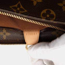 Pre Owned Louis Vuitton Brown Monogram Cabas Piano