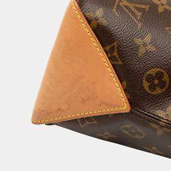Pre Owned Louis Vuitton Brown Monogram Cabas Piano