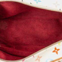 مملوكة مسبقًا حقيبة حقائب لوي فويتون متعددة الألوان المونوغرامات البيضاء تروفيل