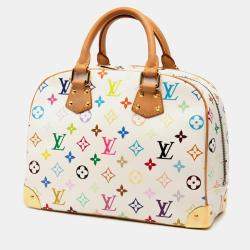 مملوكة مسبقًا حقيبة حقائب لوي فويتون متعددة الألوان المونوغرامات البيضاء تروفيل