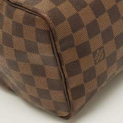 Pre Owned حقيبة لوي فيتون سبيدي كانفاس دامير إبيني 25