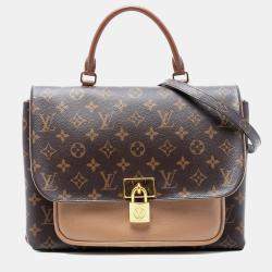 Pre Owned Louis Vuitton Brown Monogram Marignan