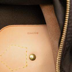 Pre Owned Louis Vuitton Brown Monogram Housse Porte Habits Garment Cover