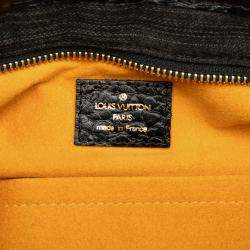 مملوكة مسبقًا Louis Vuitton Black Monogram Denim Neo Cabby MM