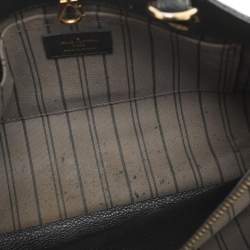 Pre Owned حقيبة لويس فيتون مونتيجن بي بي جلد إمبريونت مونوغرام مارين روج