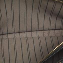 Pre Owned حقيبة لويس فيتون مونتيجن بي بي جلد إمبريونت مونوغرام مارين روج