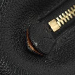 Pre Owned حقيبة لويس فيتون مونتيجن بي بي جلد إمبريونت مونوغرام مارين روج