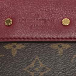 Pre Owned Louis Vuitton Pallas Aurore Monogram Canvas and Leather Chain Bag