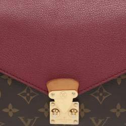 Pre Owned Louis Vuitton Pallas Aurore Monogram Canvas and Leather Chain Bag