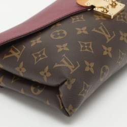 Pre Owned Louis Vuitton Pallas Aurore Monogram Canvas and Leather Chain Bag