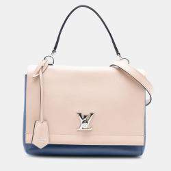 Pre Owned حقيبة لويس فيتون لوكمي II جلد ثنائي اللون أزرق بني