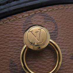 Pre Owned Louis Vuitton Cannes Noir Monogram Monogram Reverse Canvas