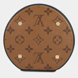 Pre Owned Louis Vuitton Cannes Noir Monogram Monogram Reverse Canvas