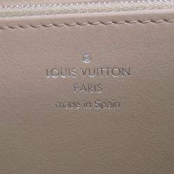 Pre Owned Louis Vuitton Zippy Wallet Galet Monogram Mahina