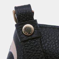 Pre Owned Louis Vuitton Zippy Wallet Noir/Beige Bicolor Monogram Empreinte Leather