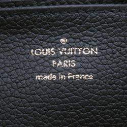 Pre Owned Louis Vuitton Zippy Wallet Noir/Beige Bicolor Monogram Empreinte Leather