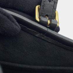 مملوكة مسبقًا حقيبة لوي فيتون بابيلون توت نوار مونوجرام برنتي جلد حجم PM