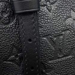 مملوكة مسبقًا حقيبة لوي فيتون بابيلون توت نوار مونوجرام برنتي جلد حجم PM