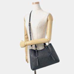 مملوكة مسبقًا حقيبة لوي فيتون بابيلون توت نوار مونوجرام برنتي جلد حجم PM