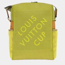 مملوكة مسبقًا حقيبة كتف لويس فويتون صفراء LV Cup Weatherly