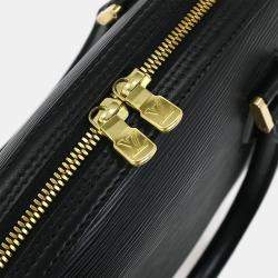 Pre Owned Louis Vuitton Black Epi Jasmin Handbag