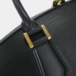 Pre Owned Louis Vuitton Black Epi Jasmin Handbag
