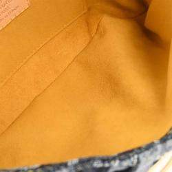 Pre Owned Louis Vuitton Blue Monogram Denim Mini Pleaty Raye Handbag