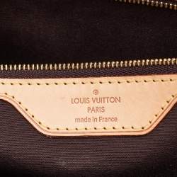 Pre Owned حقيبة لويس فيتون بريا فيرنيه أمارانت مونوجرامي كبيرة