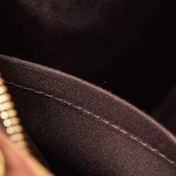 Pre Owned حقيبة لويس فيتون بريا فيرنيه أمارانت مونوجرامي كبيرة