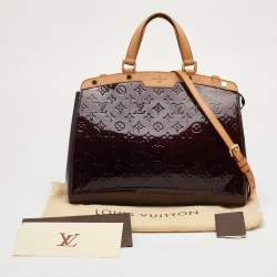 Pre Owned حقيبة لويس فيتون بريا فيرنيه أمارانت مونوجرامي كبيرة