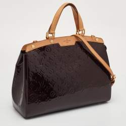 Pre Owned حقيبة لويس فيتون بريا فيرنيه أمارانت مونوجرامي كبيرة