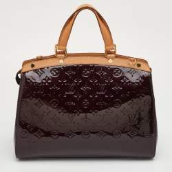 Pre Owned حقيبة لويس فيتون بريا فيرنيه أمارانت مونوجرامي كبيرة