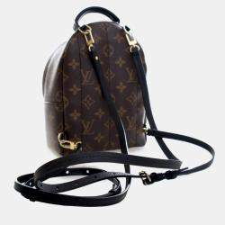 Pre Owned حقيبة لوي فيتون ميني بالم سبرينغز مونوغرام بني