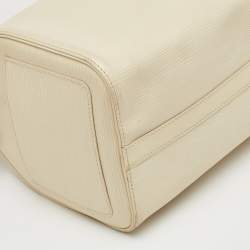 Pre Owned Louis Vuitton Speedy 30 Ivorie Epi Leather Bag