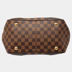Pre Owned Louis Vuitton Brown Damier Ebene Verona PM
