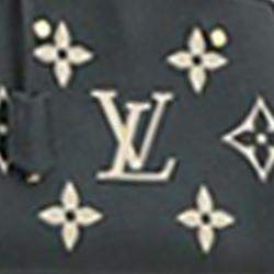 Pre Owned Louis Vuitton Black Bicolor Monogram Empreinte Giant Montaigne BB