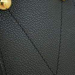 Pre Owned Louis Vuitton Black Bicolor Monogram Empreinte Giant Montaigne BB
