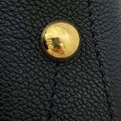 Pre Owned Louis Vuitton Black Bicolor Monogram Empreinte Giant Montaigne BB