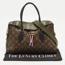 Pre Owned حقيبة لوي فيتون توييلريز إن إم مونوجرام قماش وجلد ثلاثي الألوان
