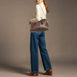 Pre Owned حقيبة لوي فيتون توييلريز إن إم مونوجرام قماش وجلد ثلاثي الألوان