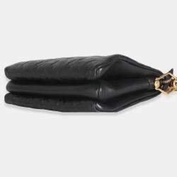 Pre Owned حقيبة لوي فيتون كوسين ب م جلد خروف منقوش بمونوغرام أسود